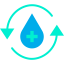 Water cycle icon 64x64