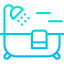Bathtub icon 64x64