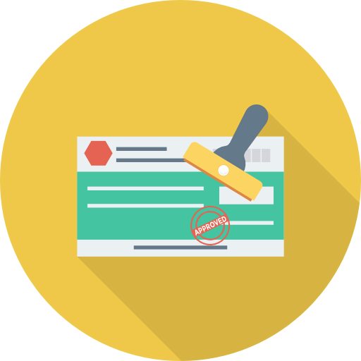 Cheque icon