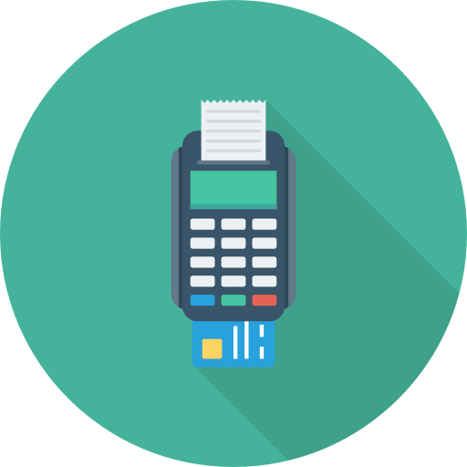Card machine icon