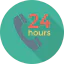 24 hours 图标 64x64