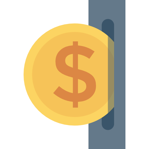 Insert coin icon