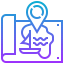 Location pin icon 64x64
