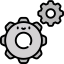 Cogwheel icon 64x64
