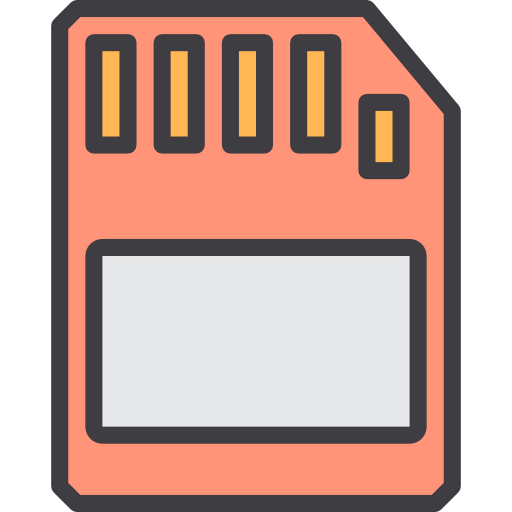 Memory card icon