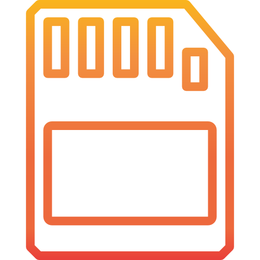 Memory card icon