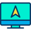 Monitor icon 64x64