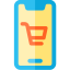 Mobile shopping Symbol 64x64