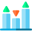 Bar graph icon 64x64