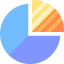 Pie graph ícono 64x64