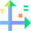 Coordinate axes ícono 64x64