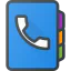 Phone book icon 64x64