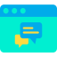 Web chat icône 64x64