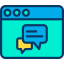 Web chat アイコン 64x64