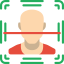 Facial recognition icon 64x64