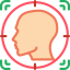 Facial recognition icon 64x64