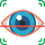 Eye scan icon 64x64