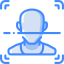 Facial recognition icon 64x64