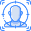Facial recognition icon 64x64