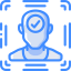 Facial recognition icon 64x64
