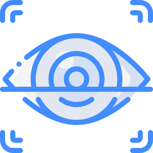 Eye scan icône