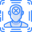 Facial recognition icon 64x64