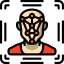 Facial recognition icon 64x64