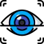 Eye scan icon 64x64