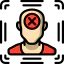Facial recognition icon 64x64