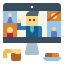 Online meeting icon 64x64