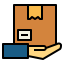 Delivery box icon 64x64