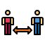 Distance icon 64x64