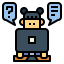E learning icon 64x64