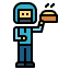 Food delivery icon 64x64