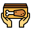 Food delivery icon 64x64