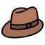 Fedora hat icon 64x64