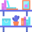 Book shelf icon 64x64