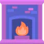Fireplace icon 64x64