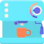 Coffee maker icon 64x64