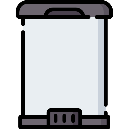 Trash can icon
