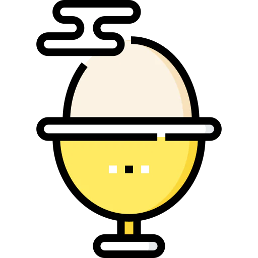 Boiled egg icon
