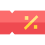 Coupon ícono 64x64