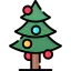 Christmas tree ícone 64x64