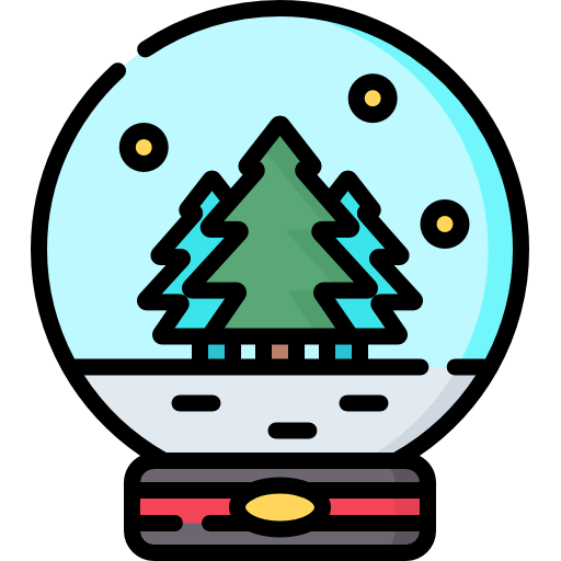 Snow globe icône