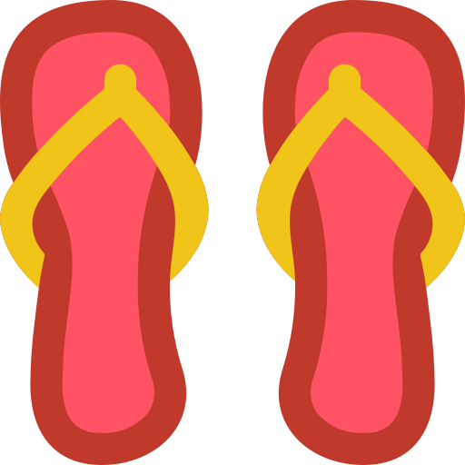 Flip flops icon