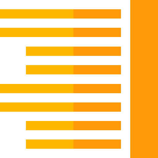 Right alignment 图标