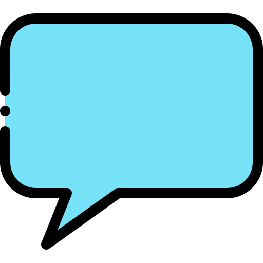 Speech bubble icon