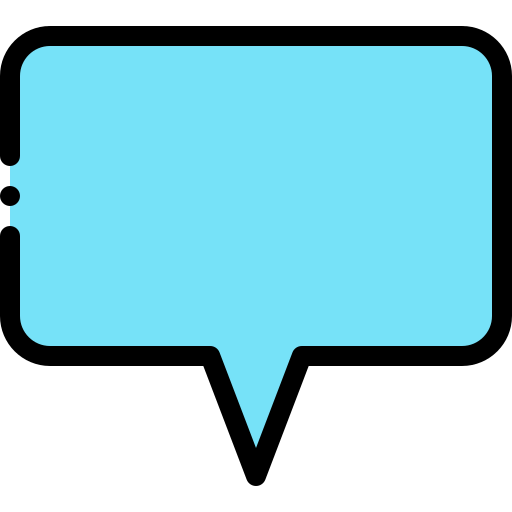 Speech bubble icon