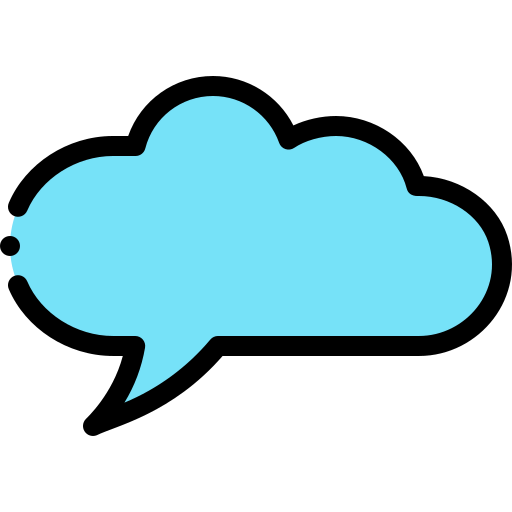 Speech bubble icon