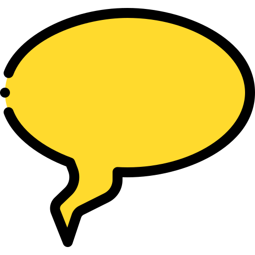 Speech bubble icon